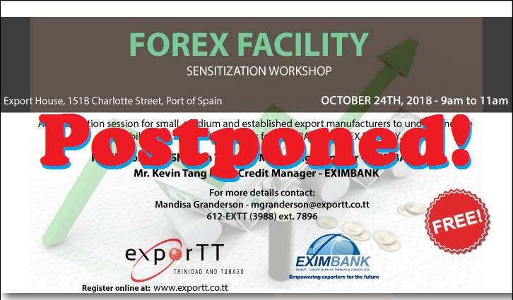 POSTPONED! FOREX Facility - Sensitization Workshop