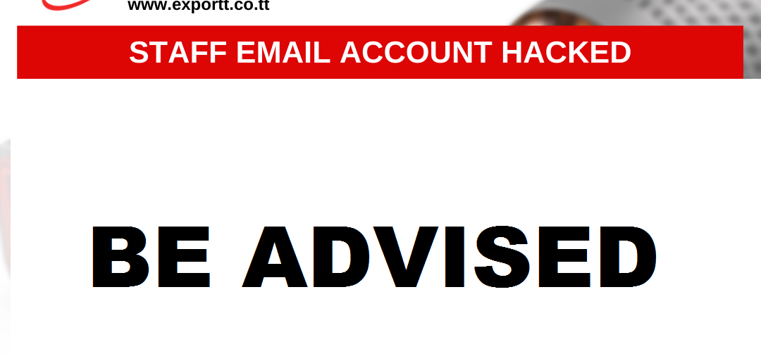 Disclaimer: Staff email hacked