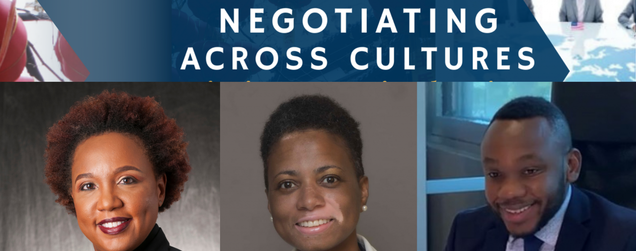 Meet the facilitators of Negotiating Across Cultures